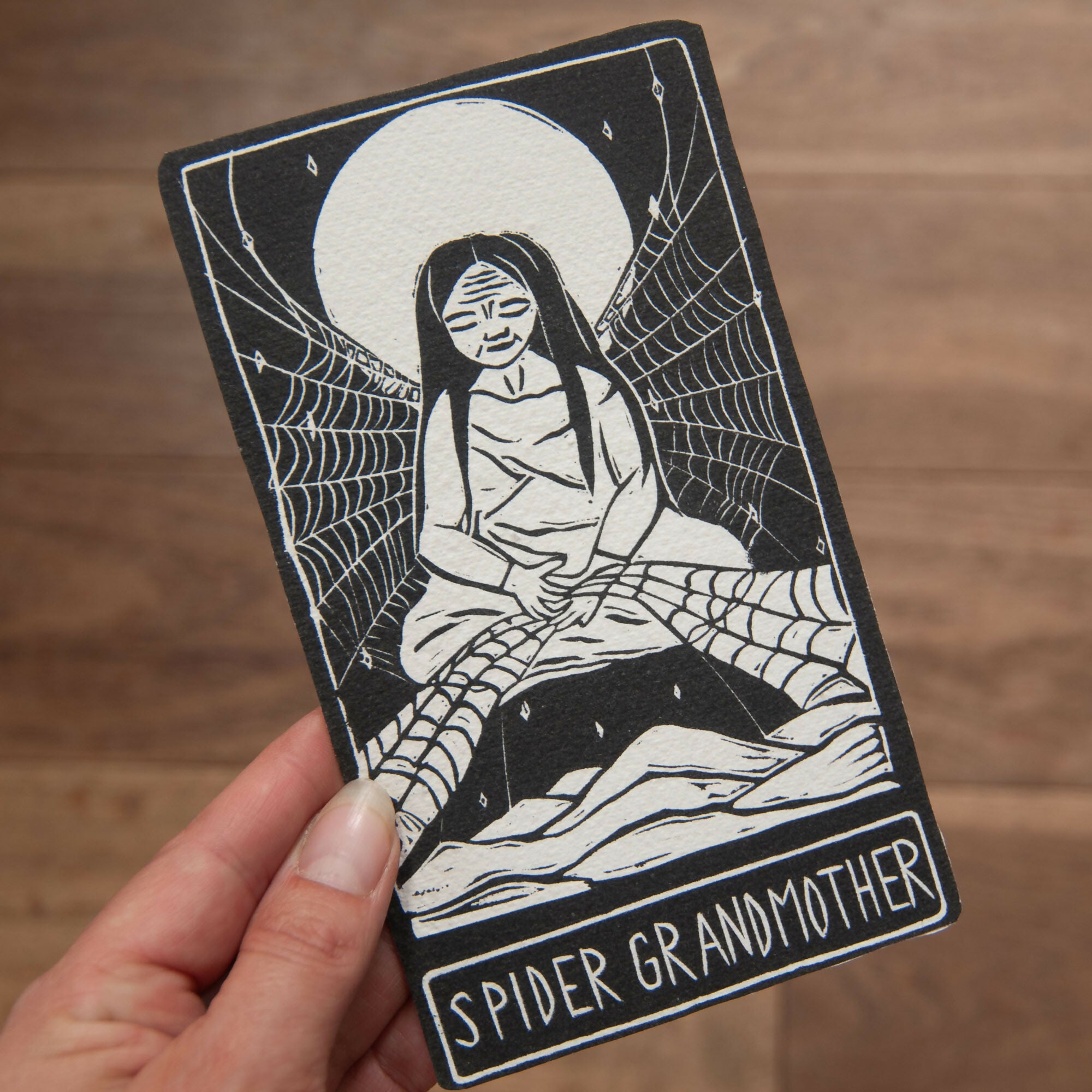SPIDER GRANDMOTHER GODDESS ALTAR CARD