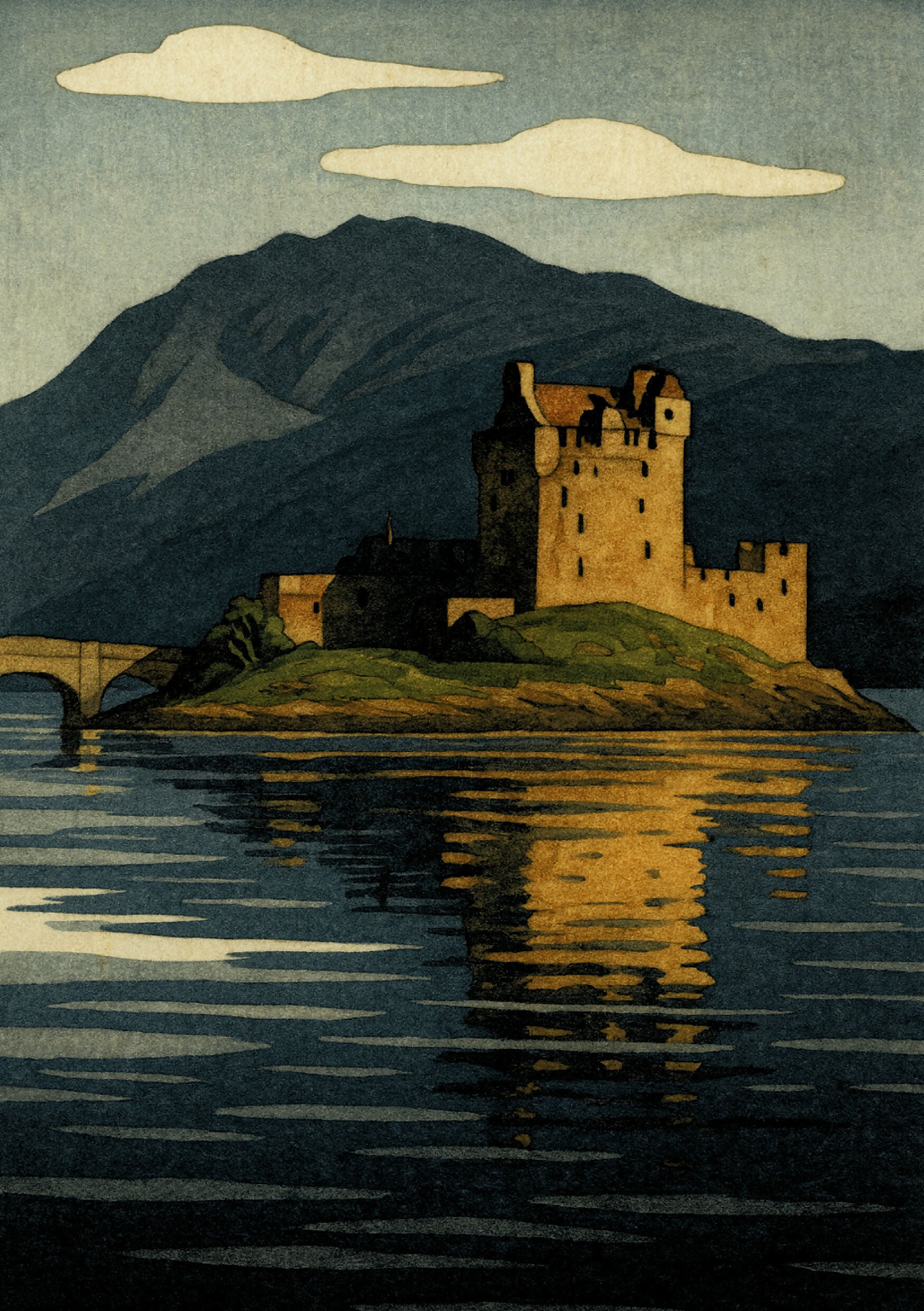 Eileen Doran Castle Greetings Card