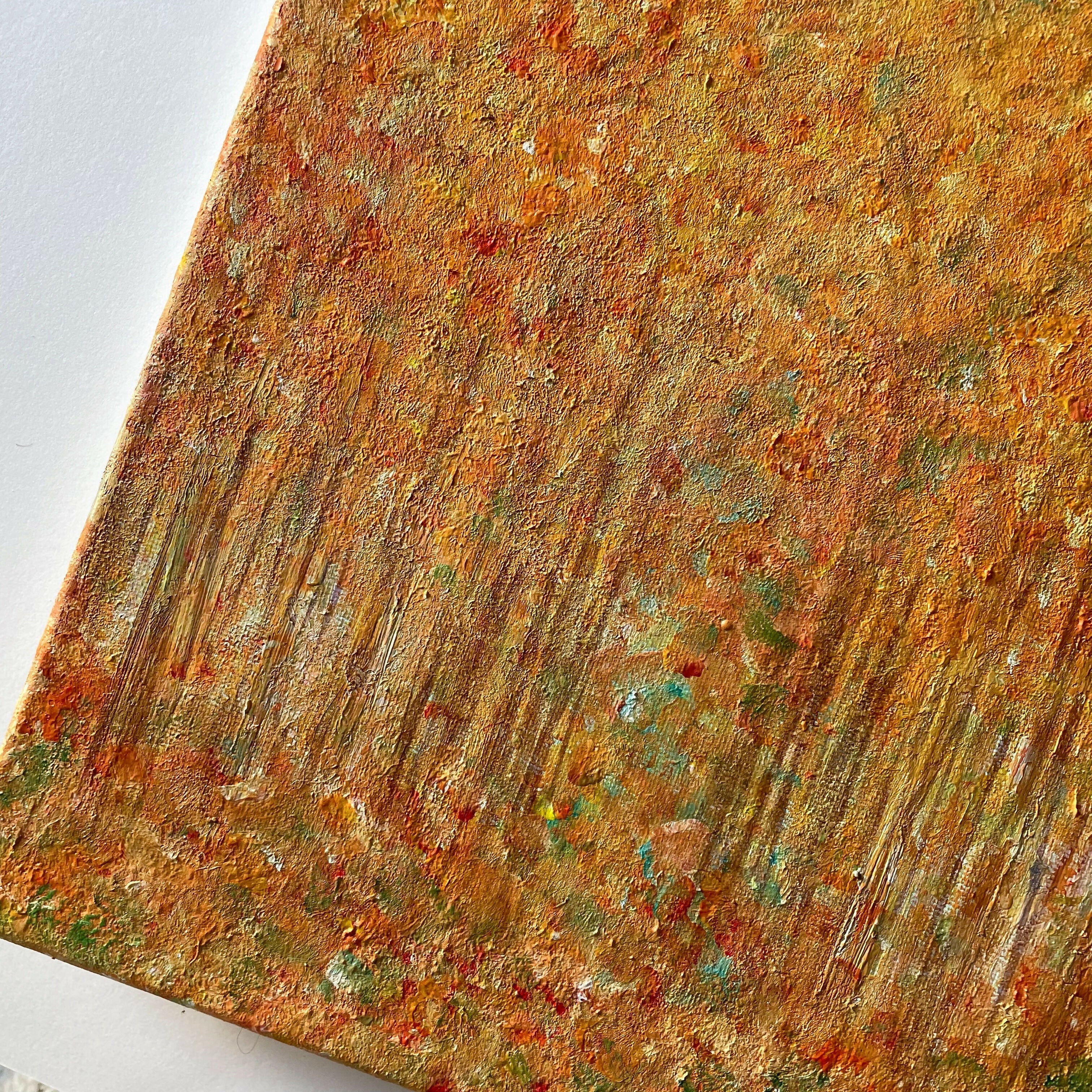 Golden Stillness- Original Acrylic Painting