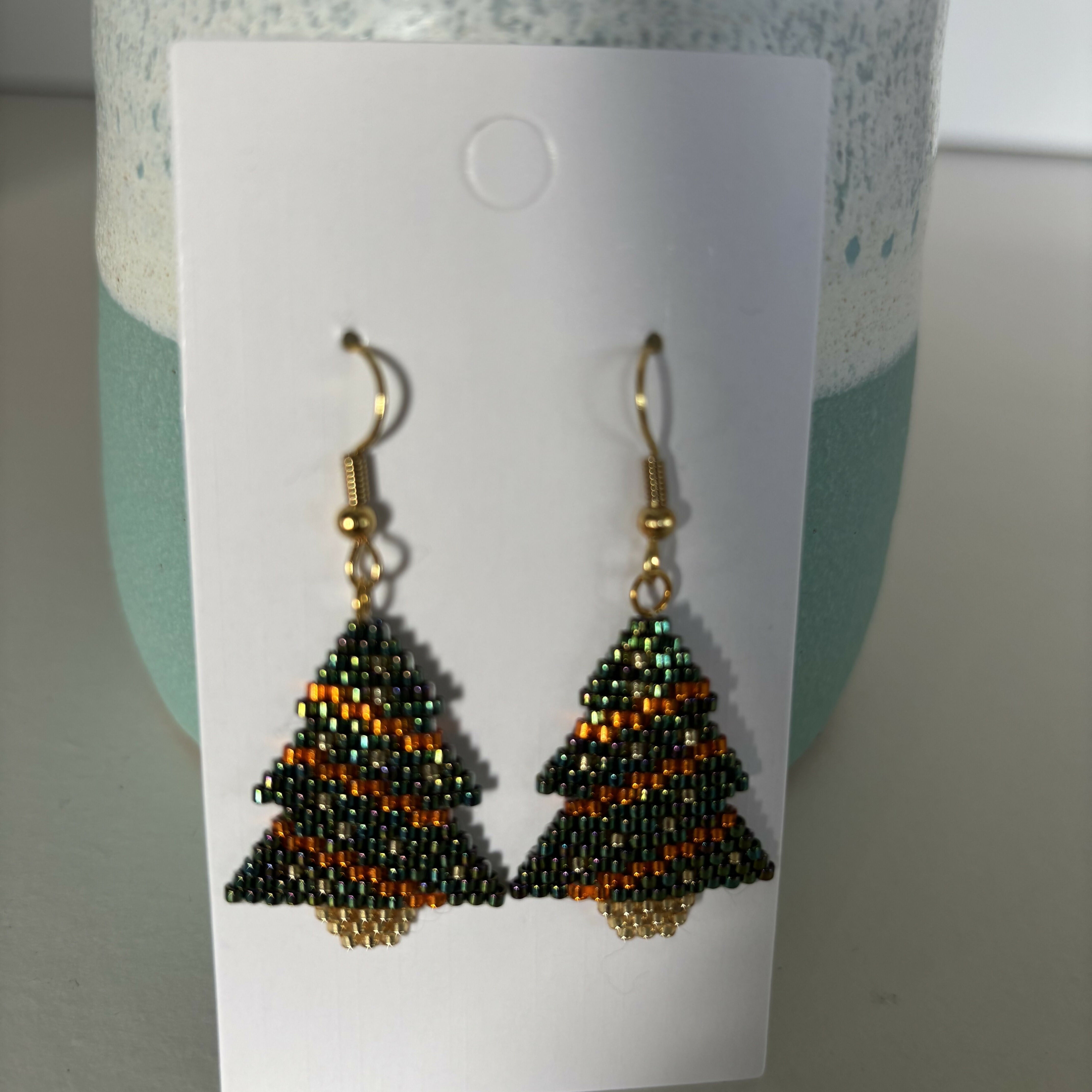 Christmas Tree Earrings