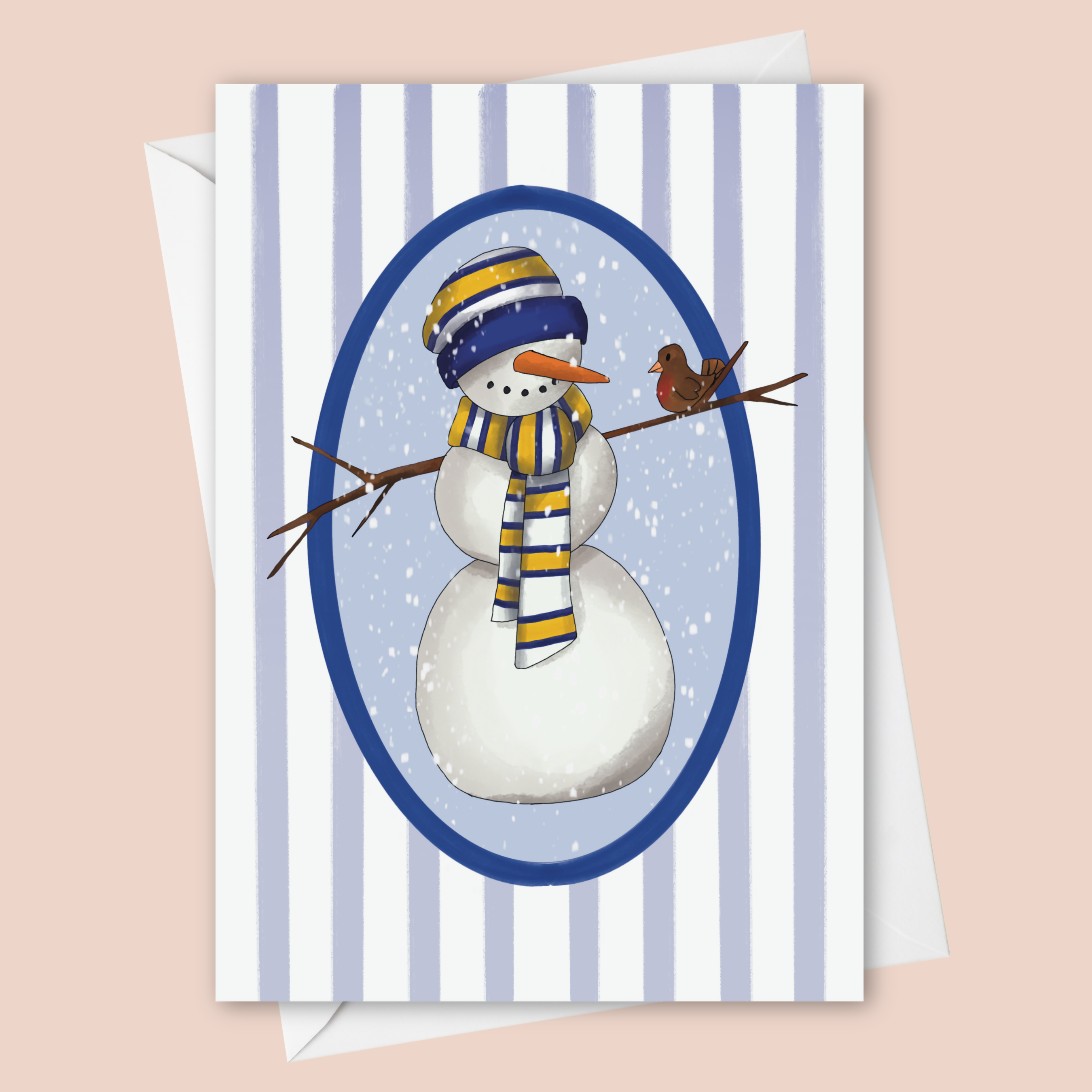 Christmas Card - Leeds Snowman