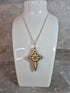 Handcrafted and Engraved Celtic Cross Pendant