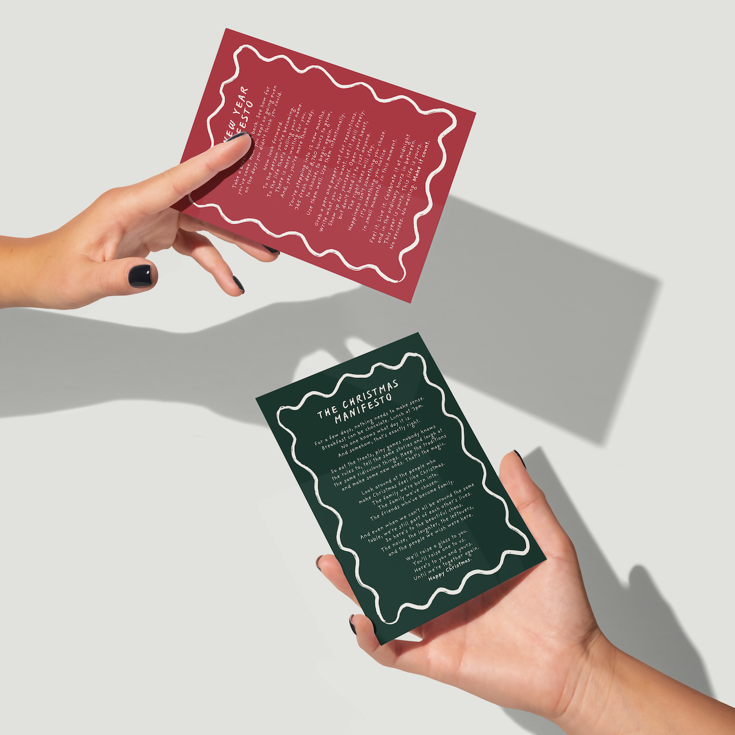 New Year Manifesto Card