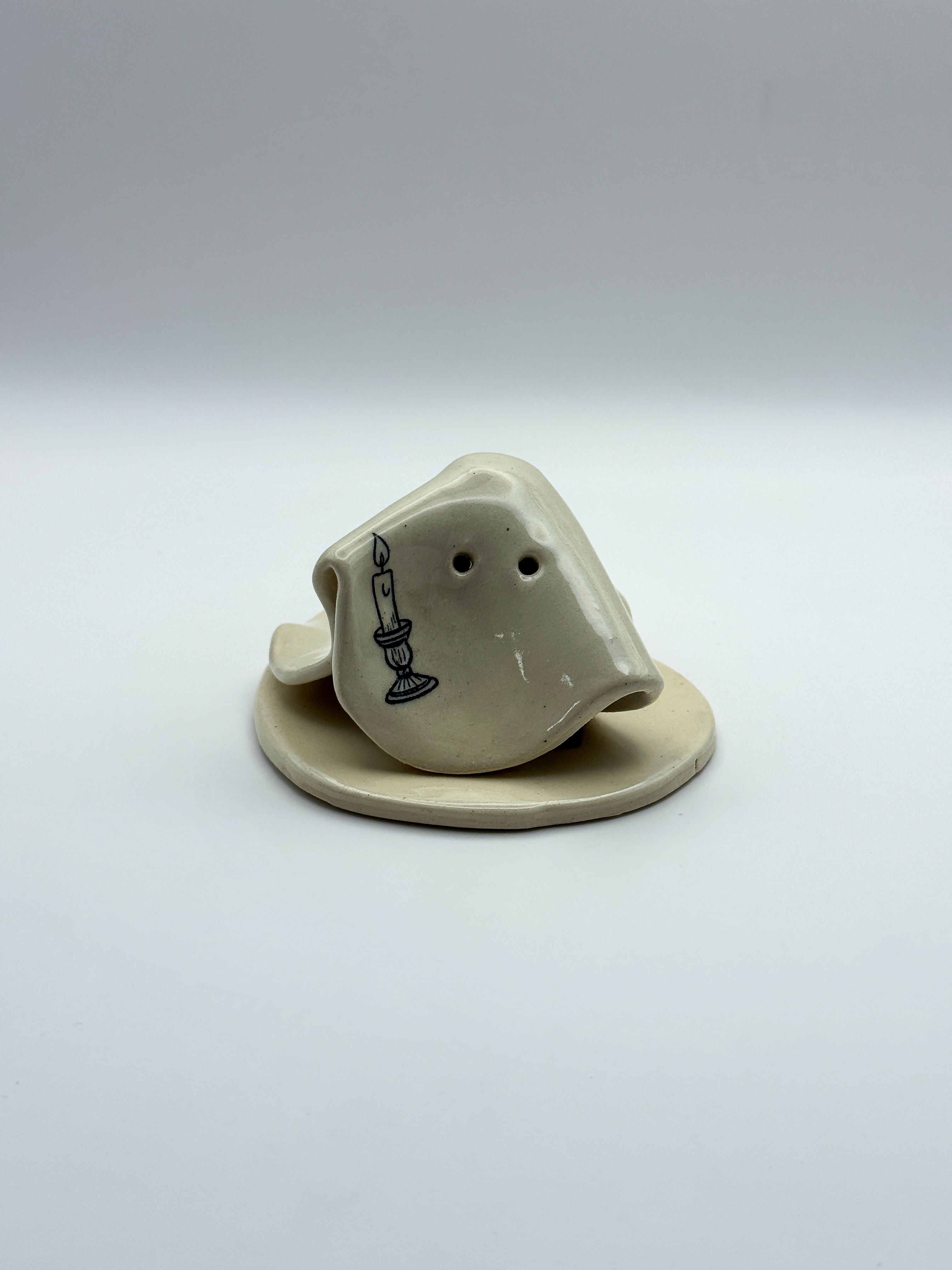 Handmade Incense Cone Ghost