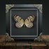Large Tree Nymph (Idea leuconoe) Handmade Gothic Box Frame