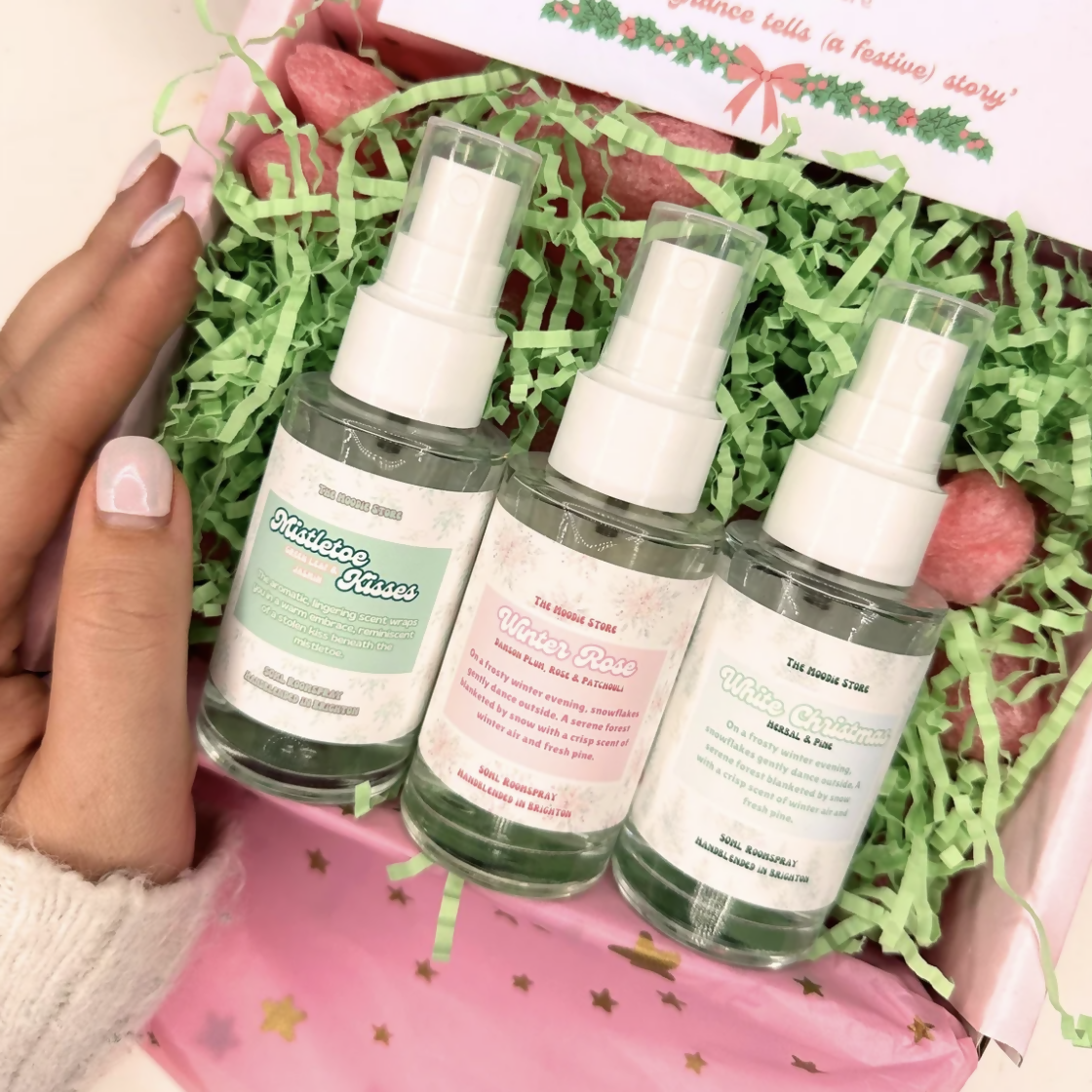 White Christmas - Herbal & Pine Luxury Fragranced Room Spray - 50ml