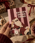 Boozy Santa Christmas Card