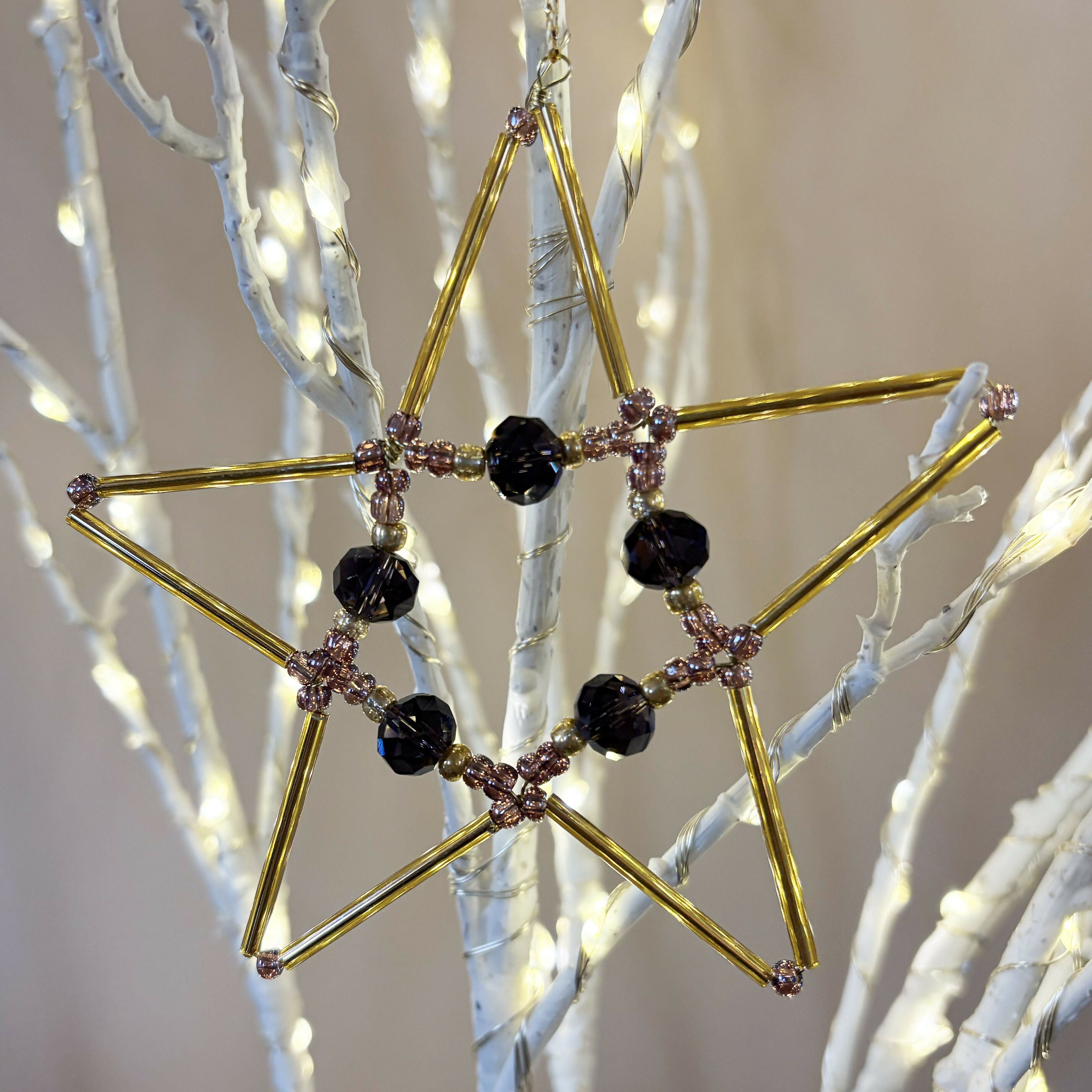 Beaded Star Decoration Kit