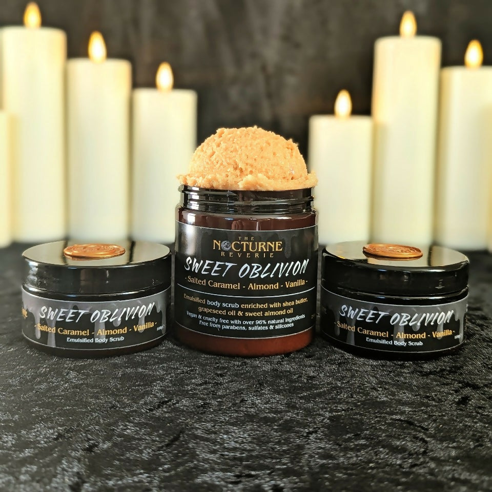 Caramel, Almond & Vanilla - Emulsified Sugar Body Scrub
