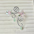 Fairy Garden Wrist Cuff In Silver