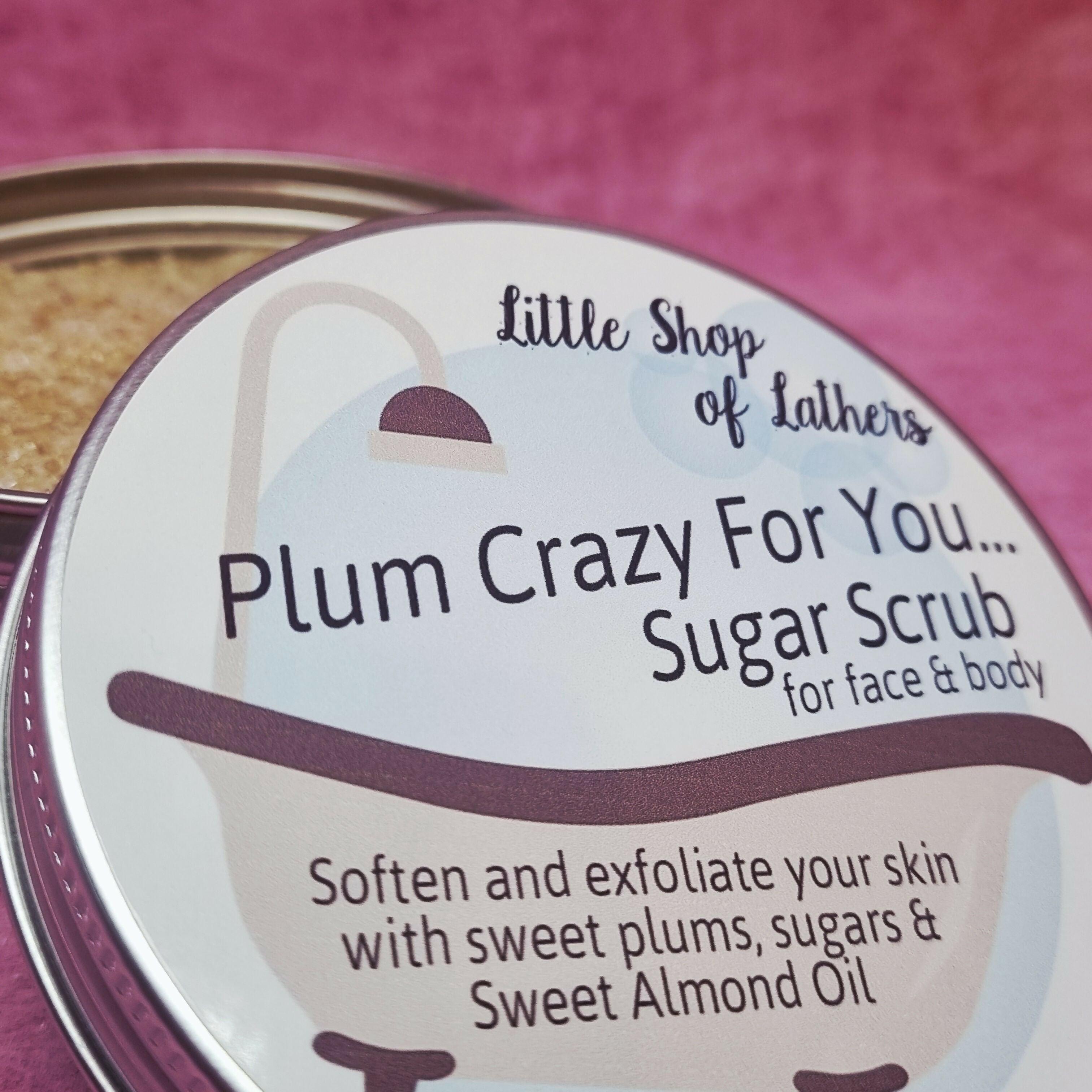 Plum Crazy For You Exfoliating Body Sugar Scrub