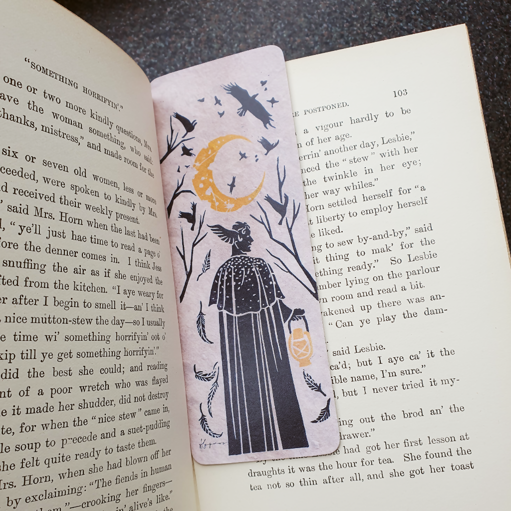 HYPNOS GREEK MYTHOLOGY BOOKMARK