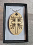 Handcrafted and Engraved Cross Pendant