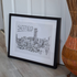 Sheffield Skyline A3 Framed Print