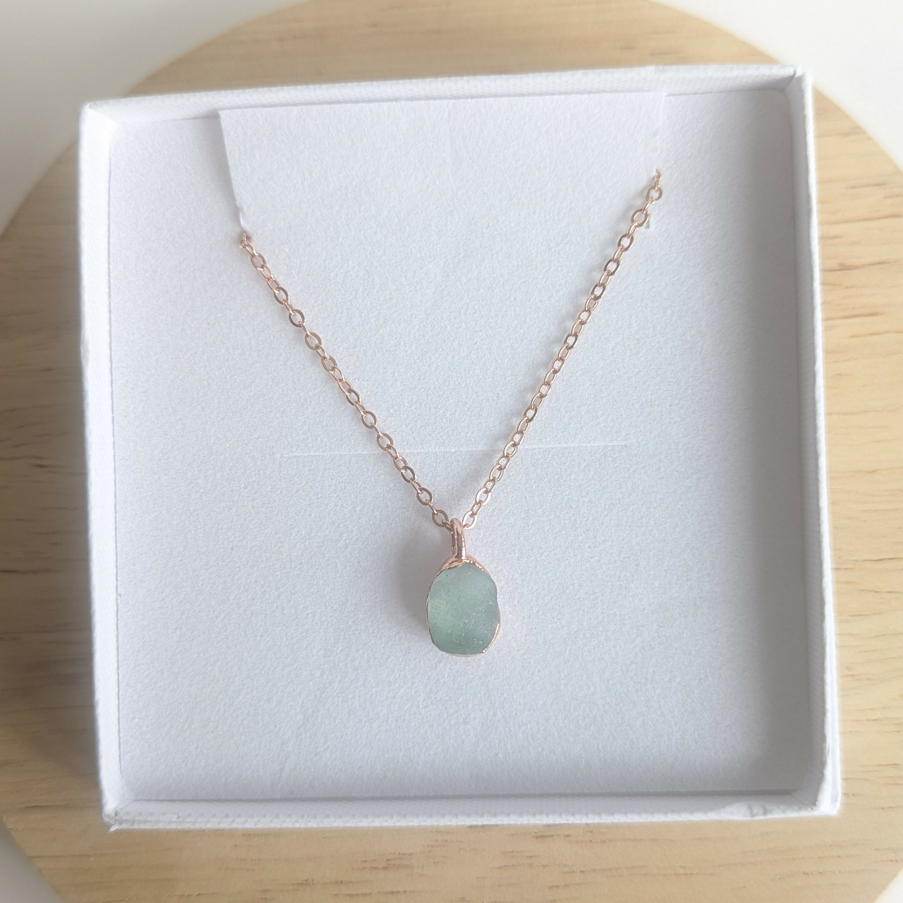 Seaglass Drop Necklace