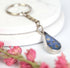 Forget Me Not Keyring Silver Plated