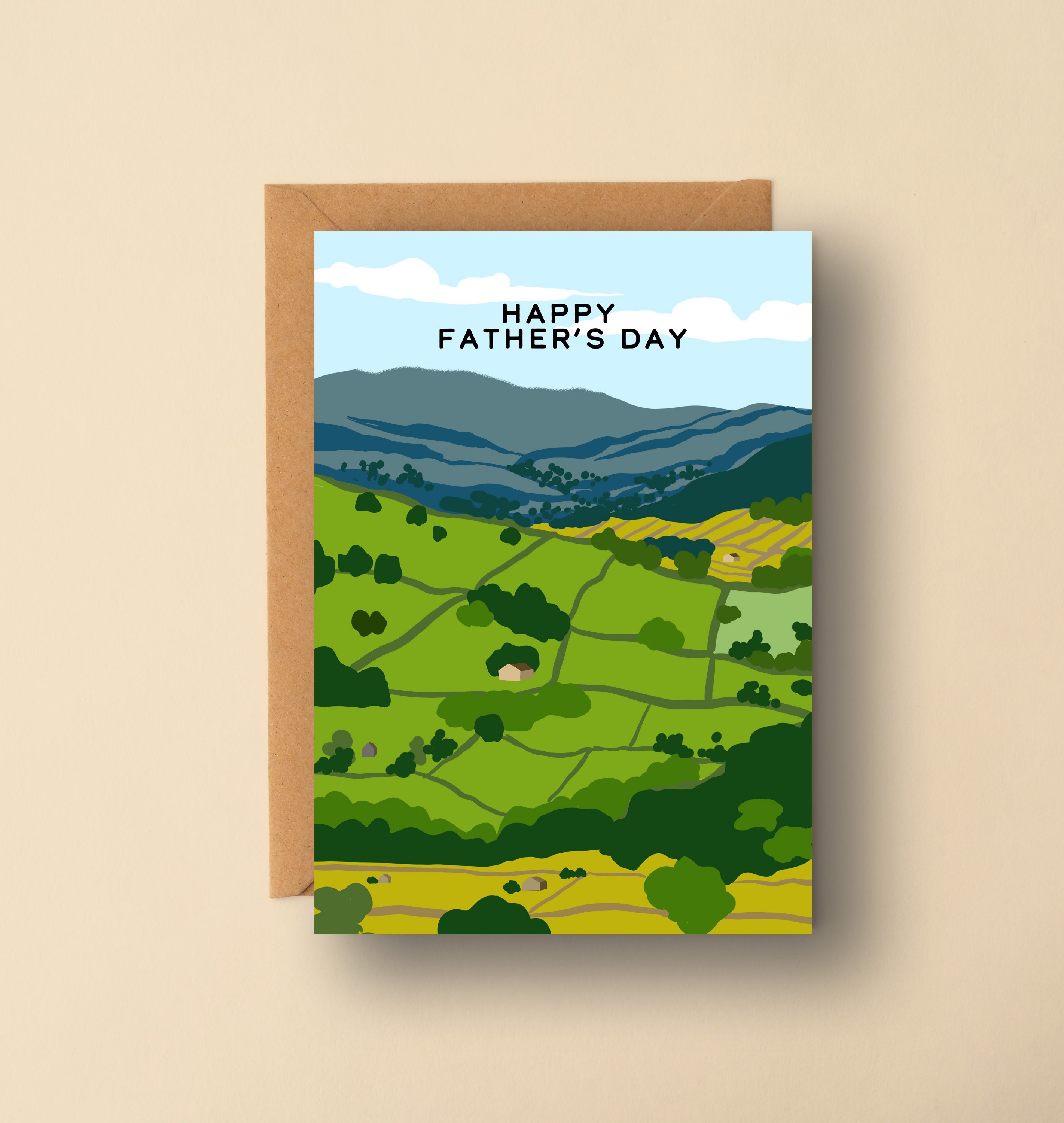Yorkshire Dales Father's Day Card