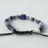 UNISEX HEALING CRYSTAL THROAT CHAKRA BRACELET WITH AROMATHERAPY BEADS