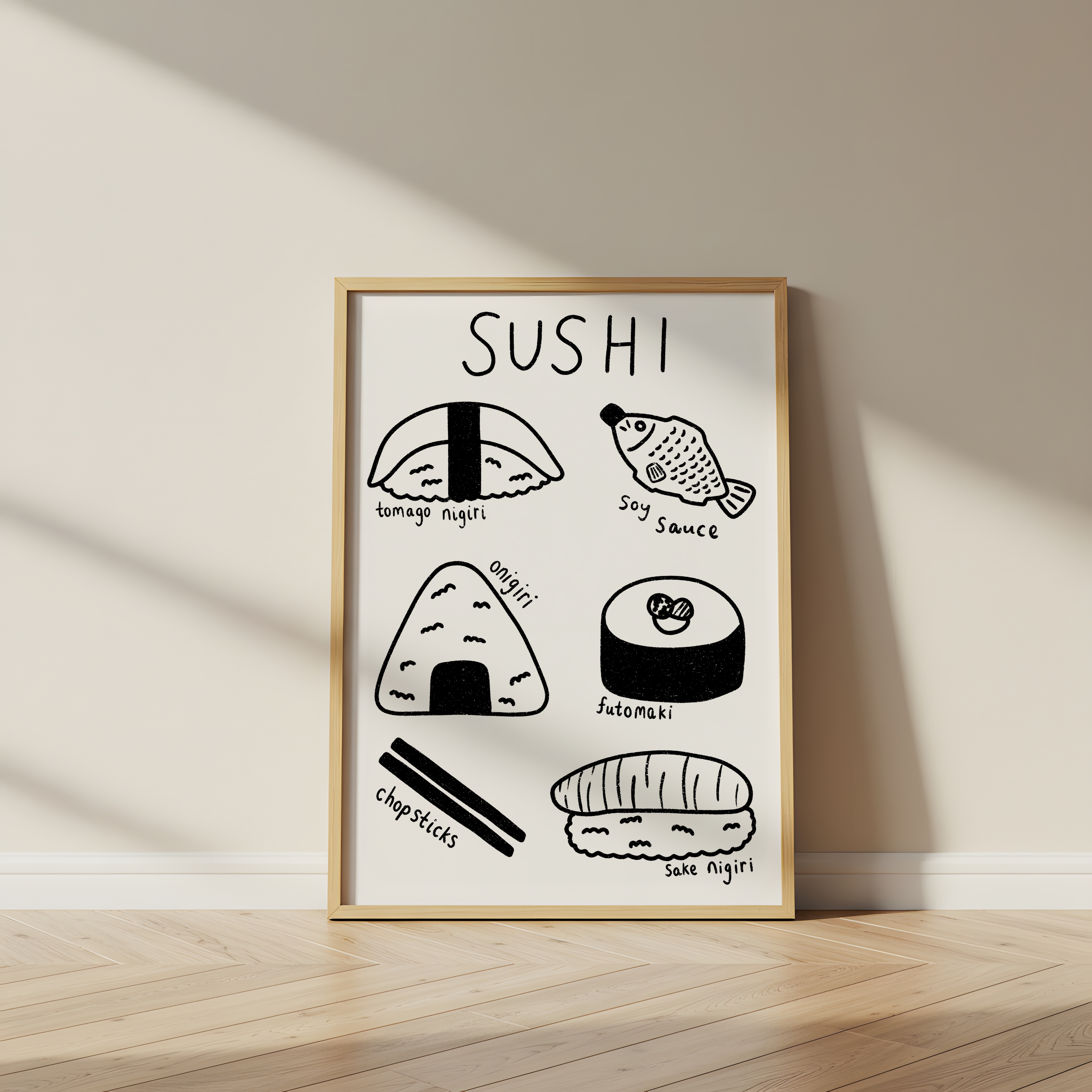 Sushi Print
