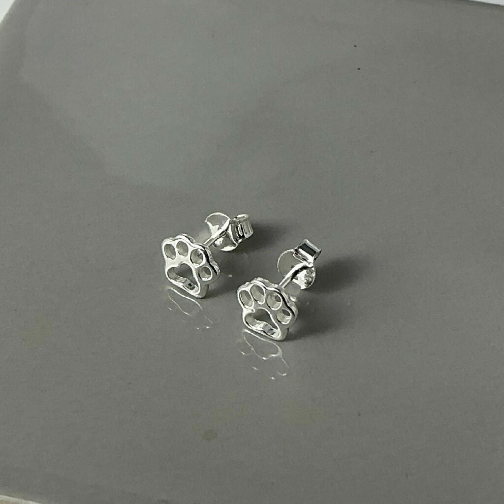 Sterling Silver Stud Earrings - Various Designs