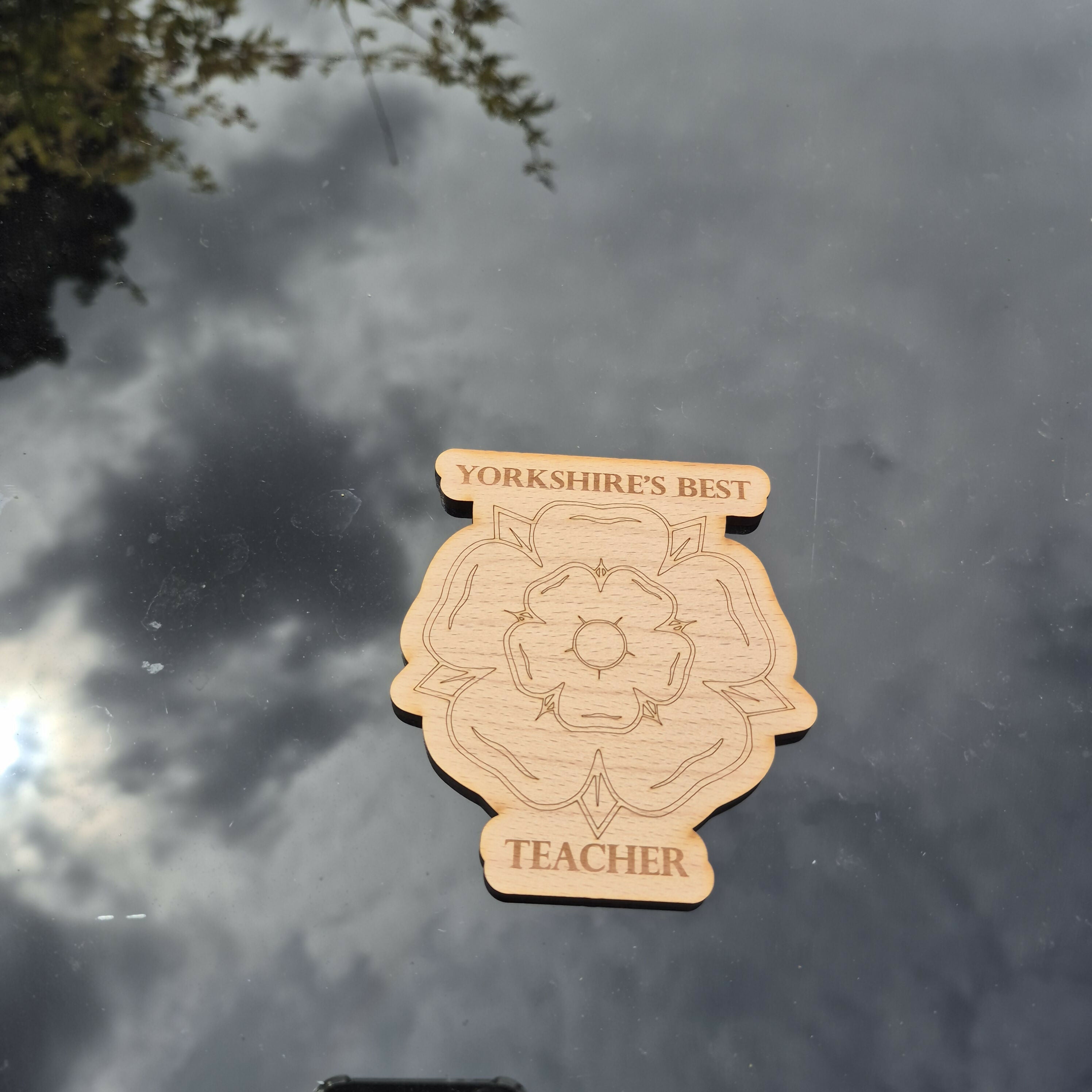 Wooden Teacher plaque