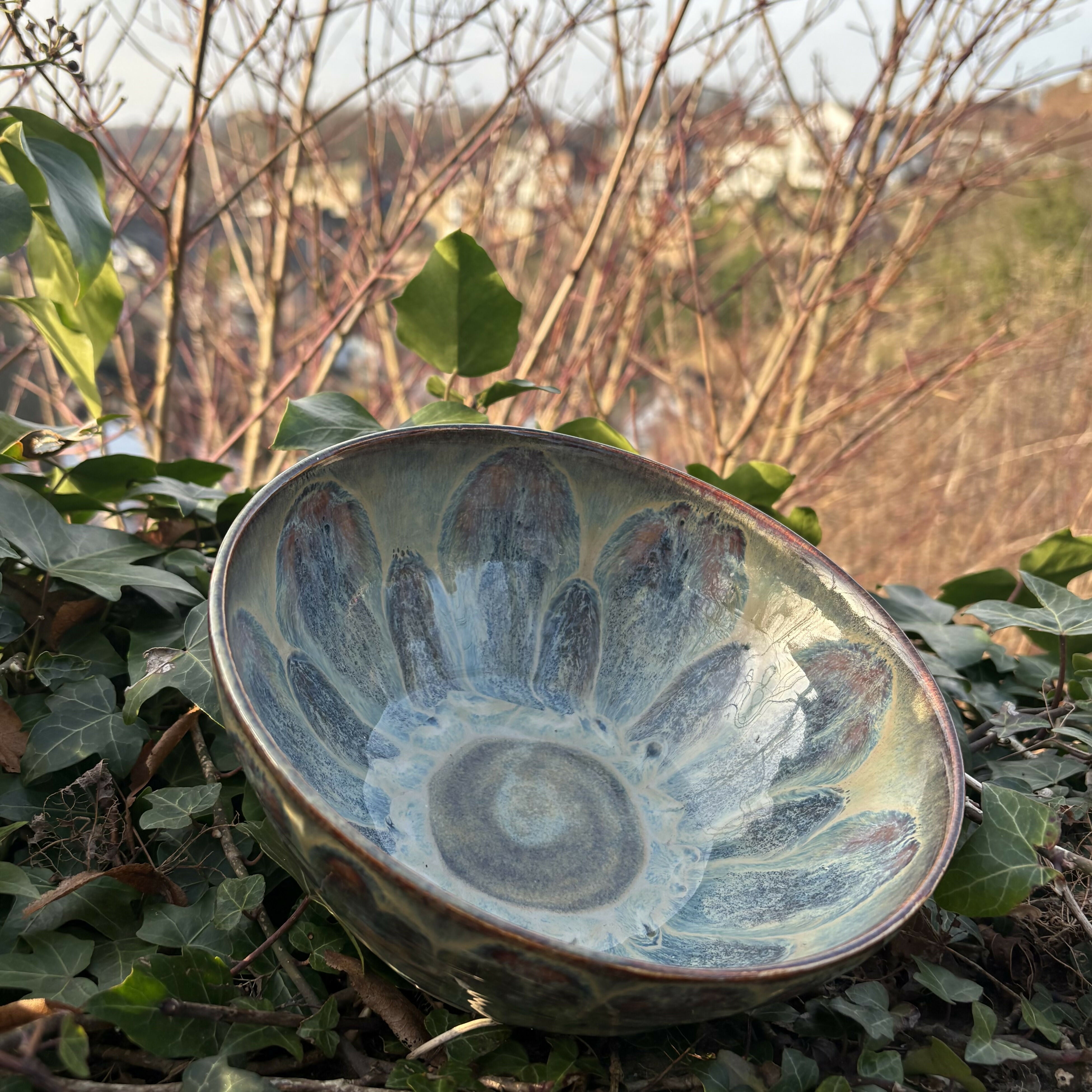 Large Patterned Bowl