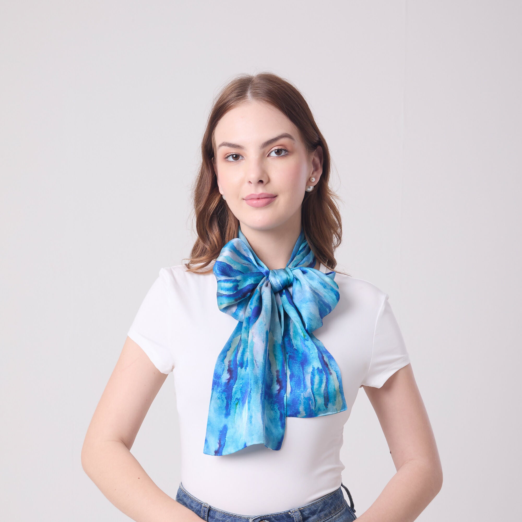 Double Sided Silk Scarf - Various Designs