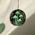 Stained Glass Mushroom Window Hanging