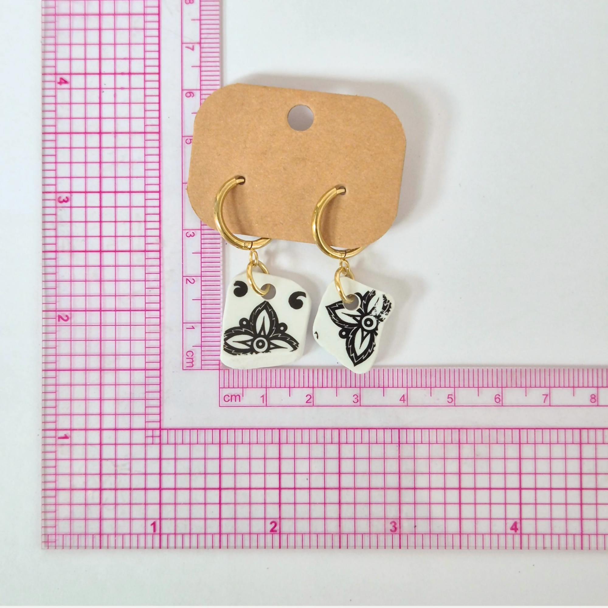 Recycled Ceramic Earring