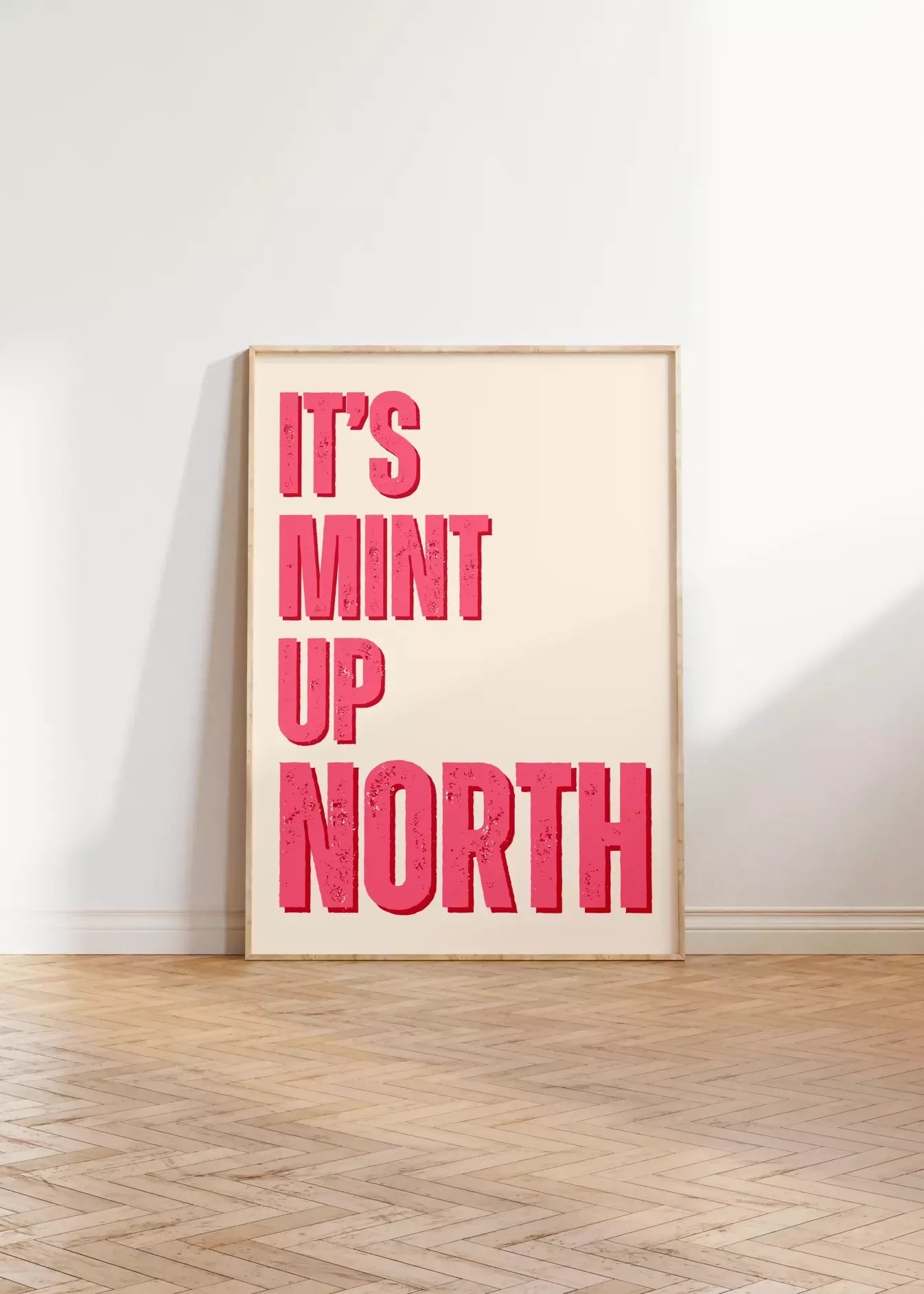 IT'S MINT UP NORTH WALL ART PRINT