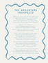 Adventure Manifesto A4 Art Print