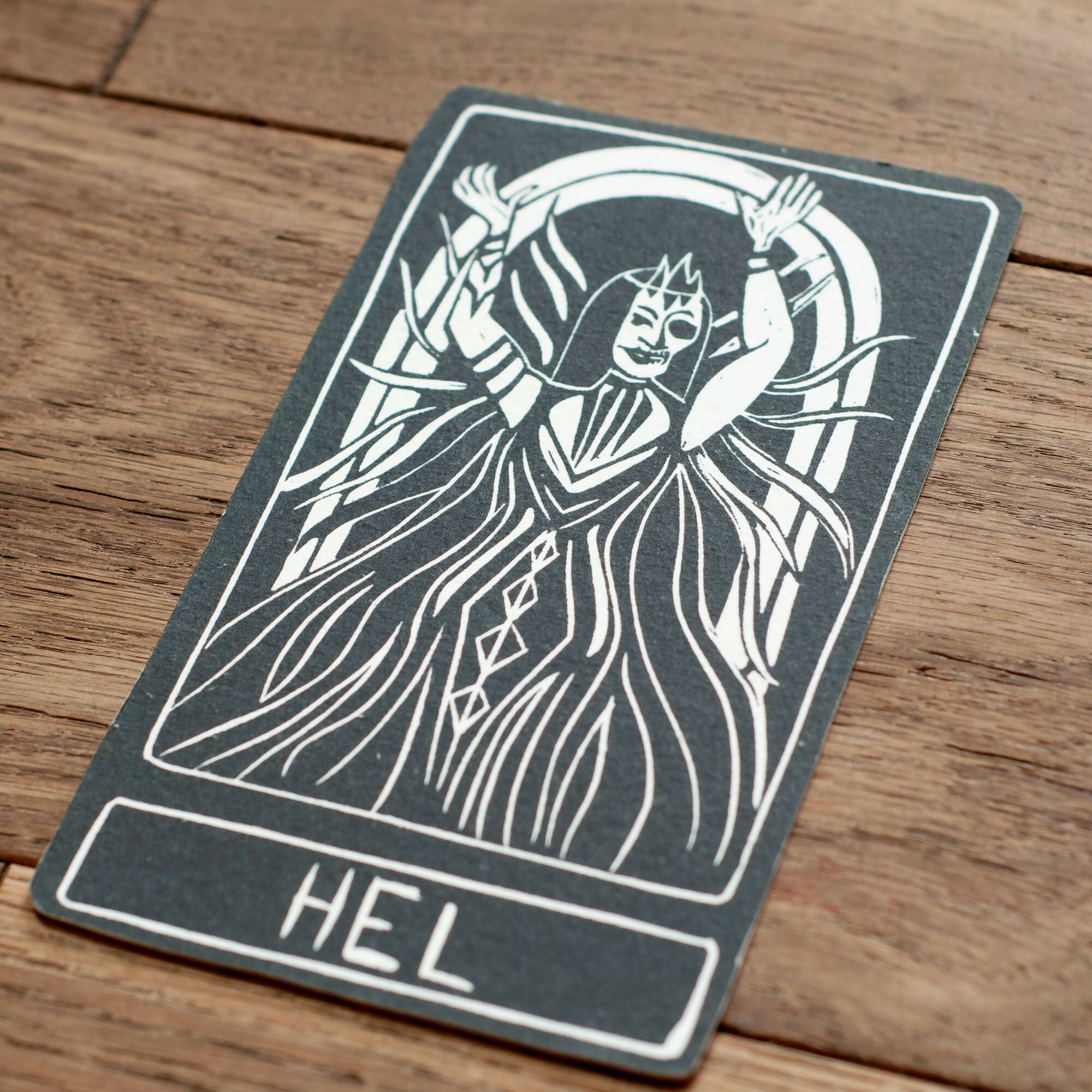 HEL GODDESS ALTAR CARD