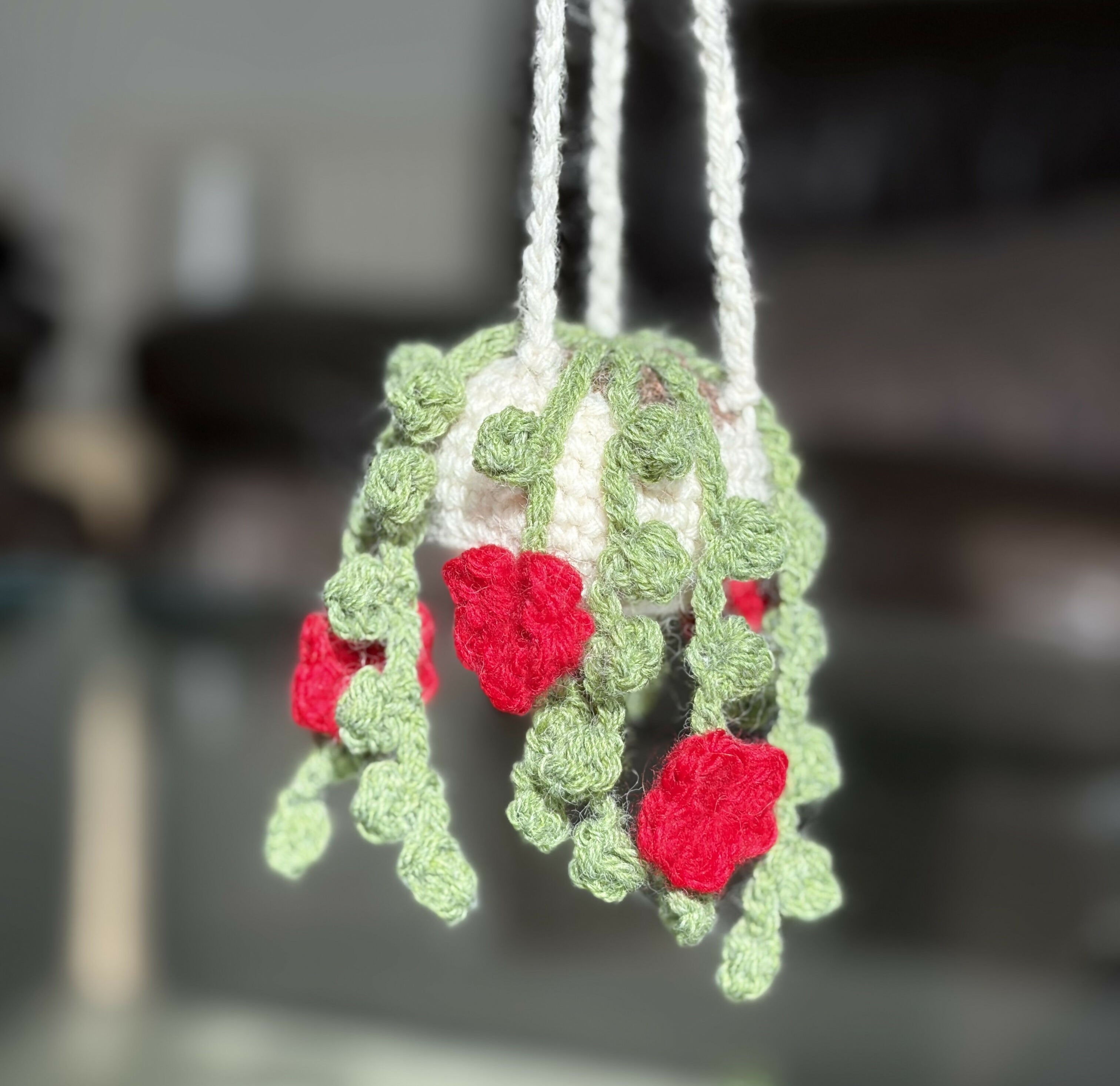 Crochet Hanging Basket