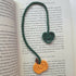 Crochet Pumpkin Bookmark