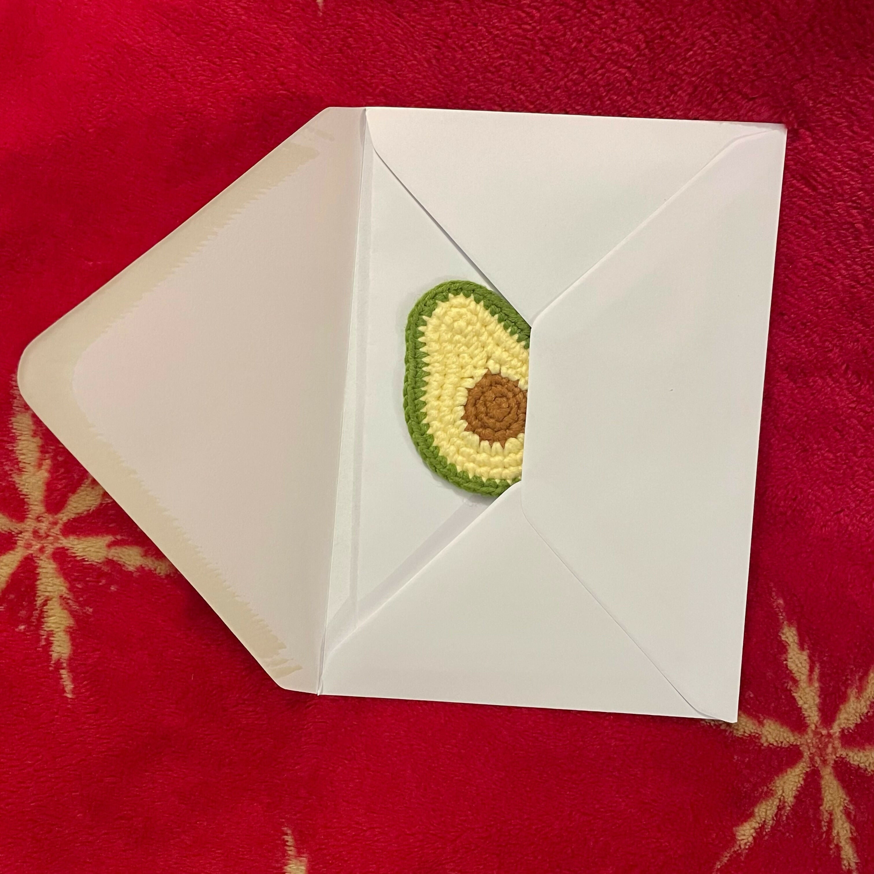 Crochet Handmade Greeting Card - Friends Foravo