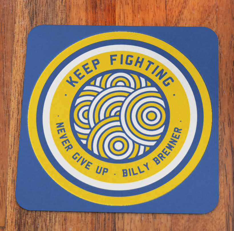 Leeds Utd Coaster TRIBAL Design