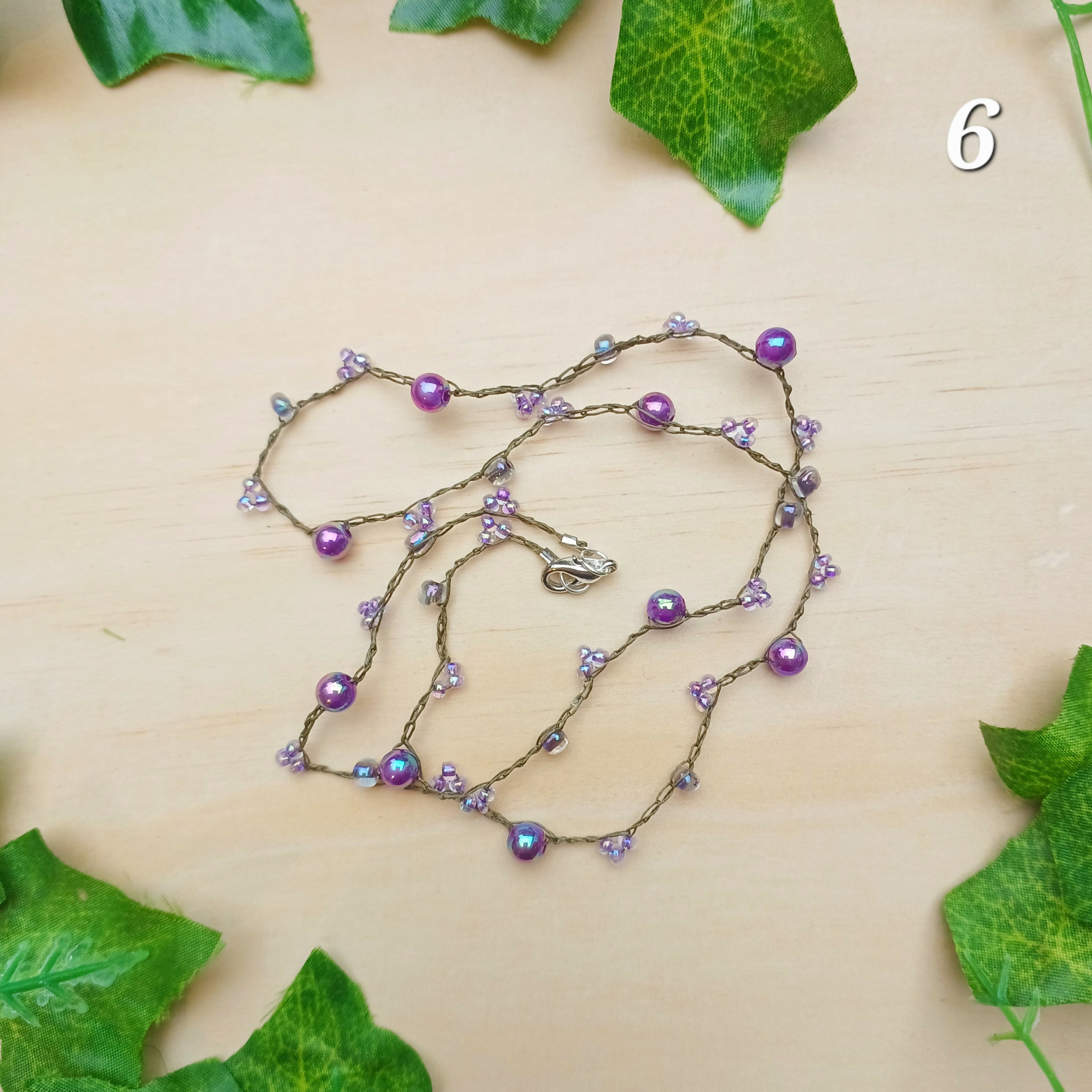 Glass Bead Necklace