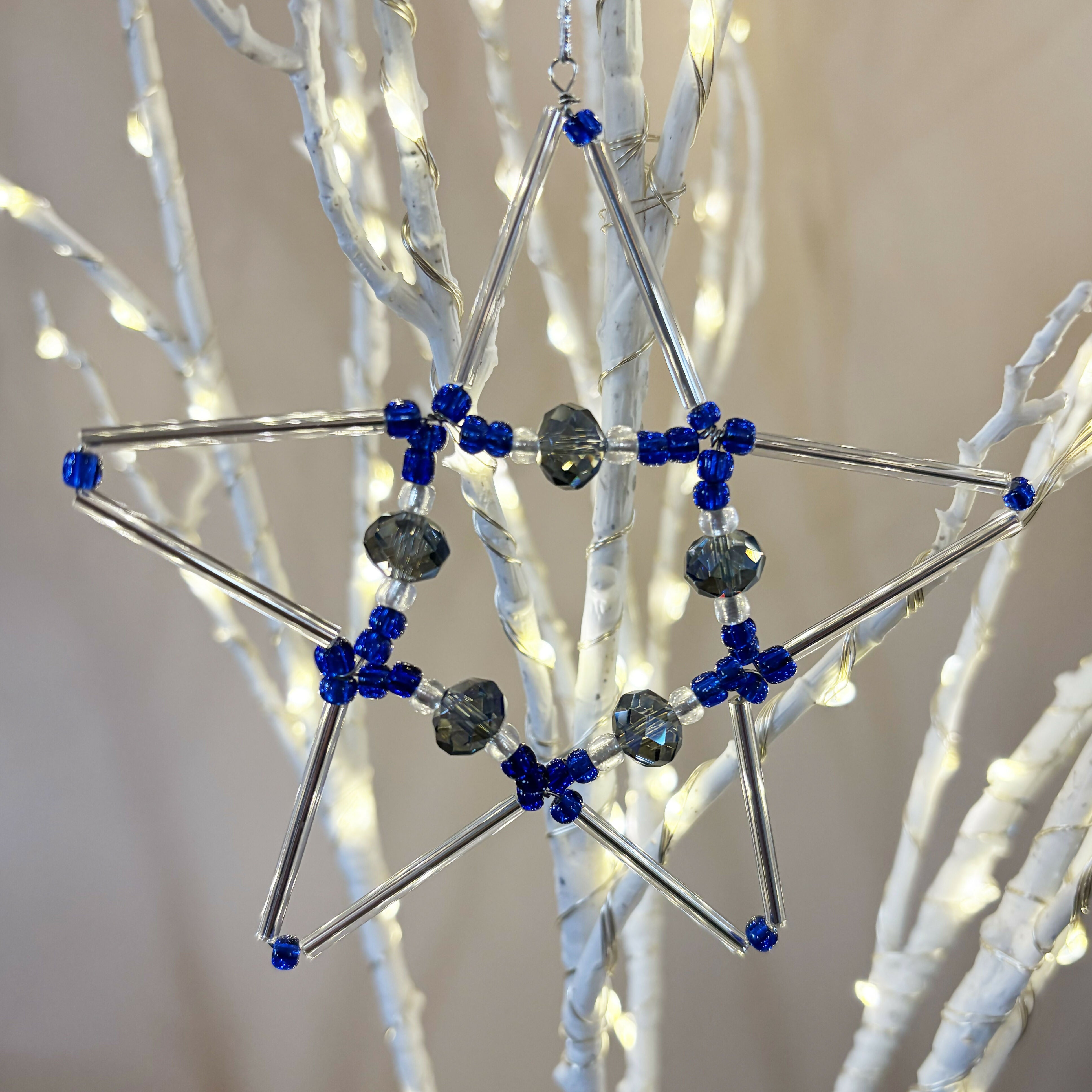 Beaded Star Decoration Kit