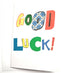 Good Luck Upcycled Greeting Card