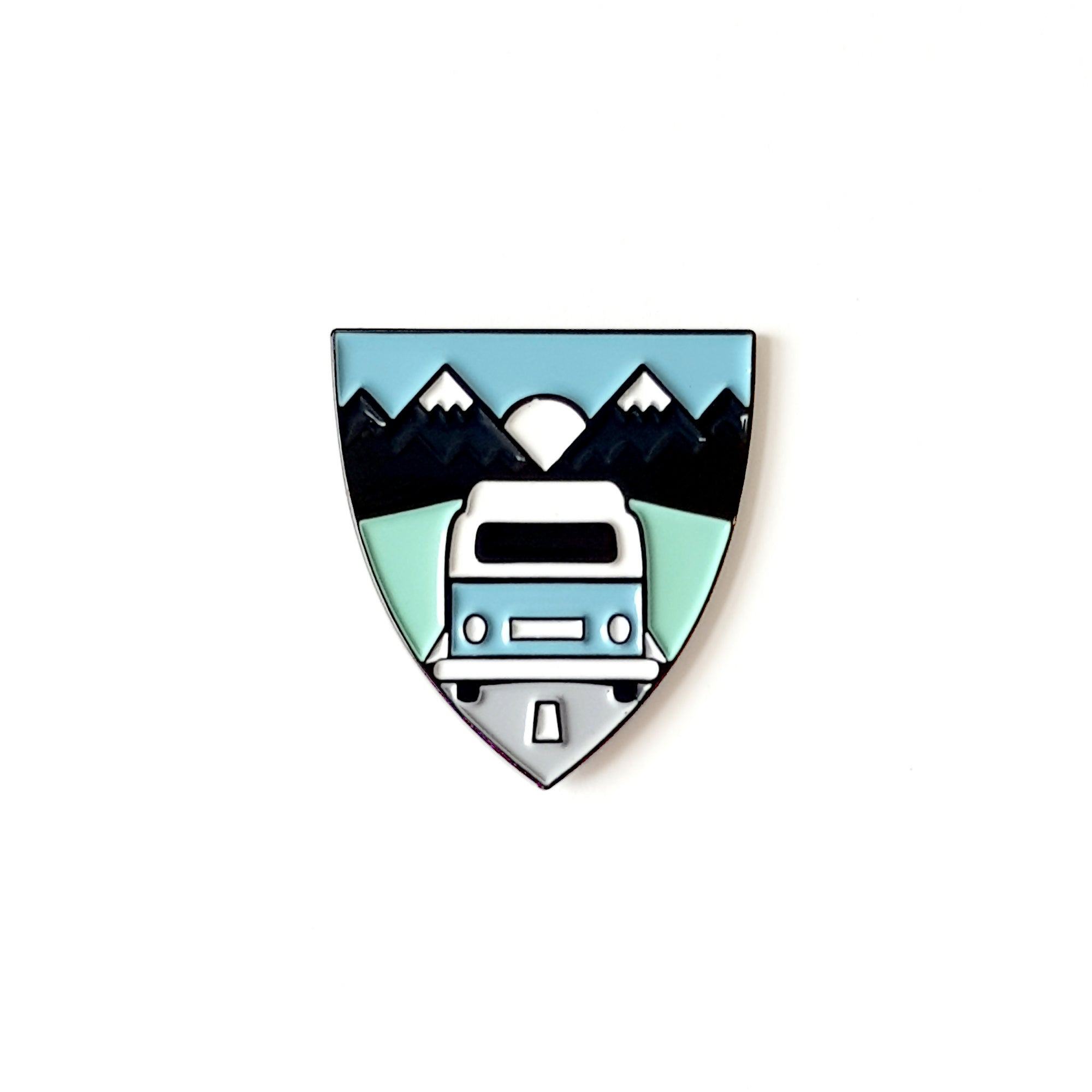 Campervan, Pin Badge