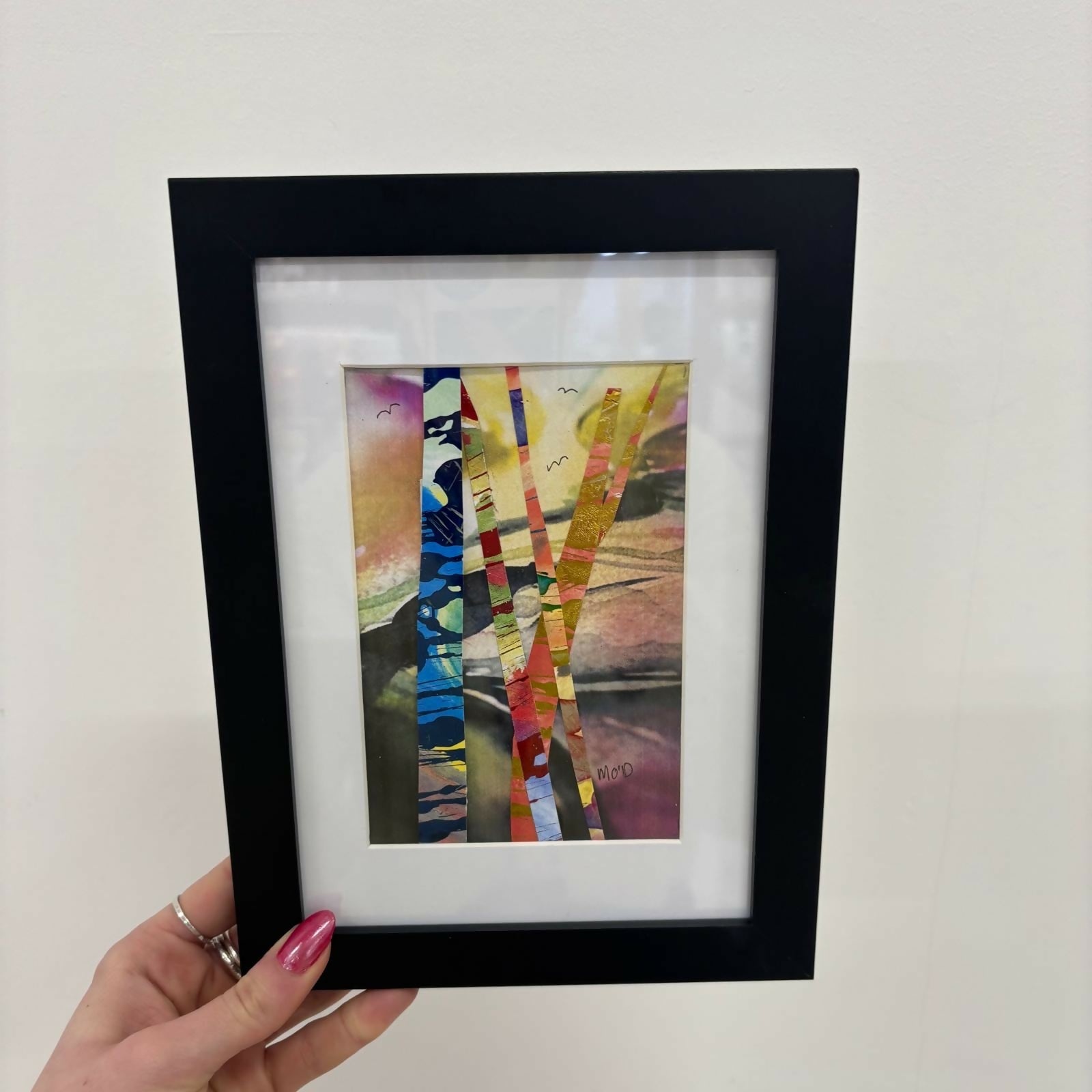 Abstract Landscapes in Mixed Media