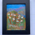 Poppies and daisies by beck original black framed oil painting