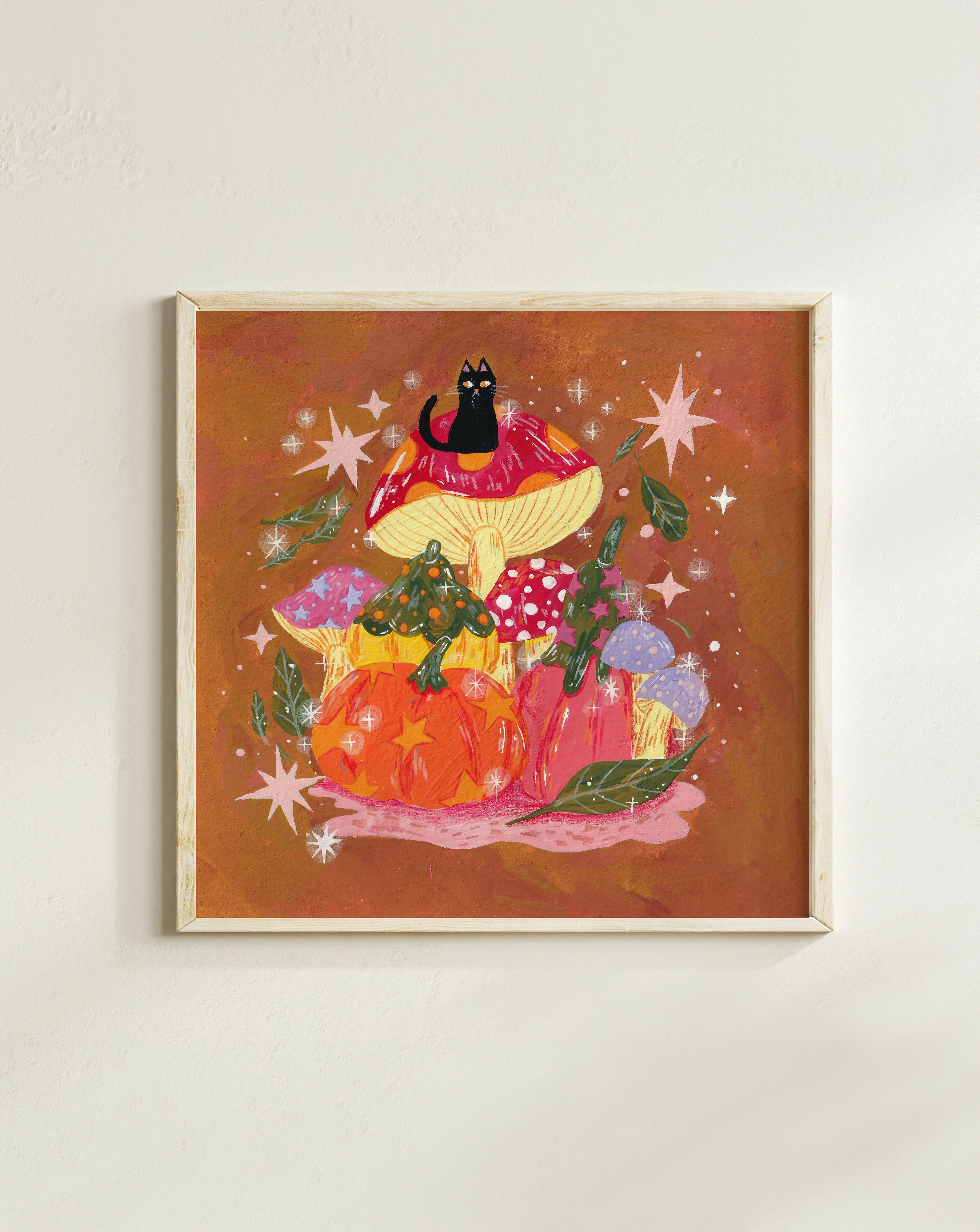 "It's Autumn Time!" Art Print