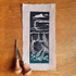 EREBUS GREEK MYTHOLOGY LINO PRINT