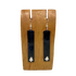 Black Enamel Drop Earrings With Fine Silver Christmas Tree