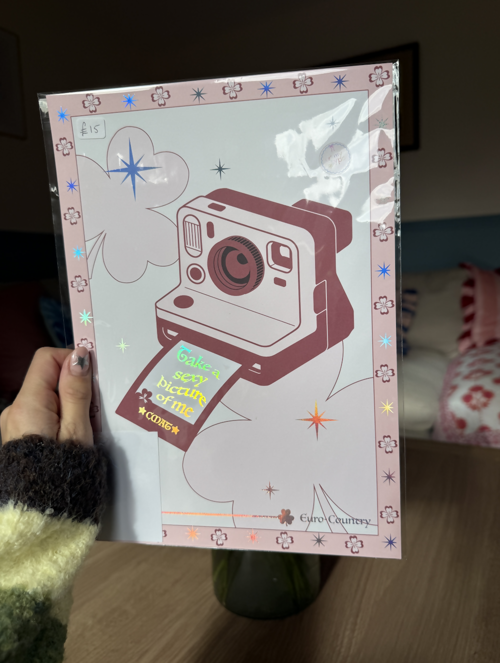 CMAT Take A Sexy Picture Inspired Lyric Print