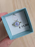 Stainless Steel Real Forget Me Not flower Ring