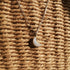 Moonstone Crescent Moon Pendant with Sterling Silver