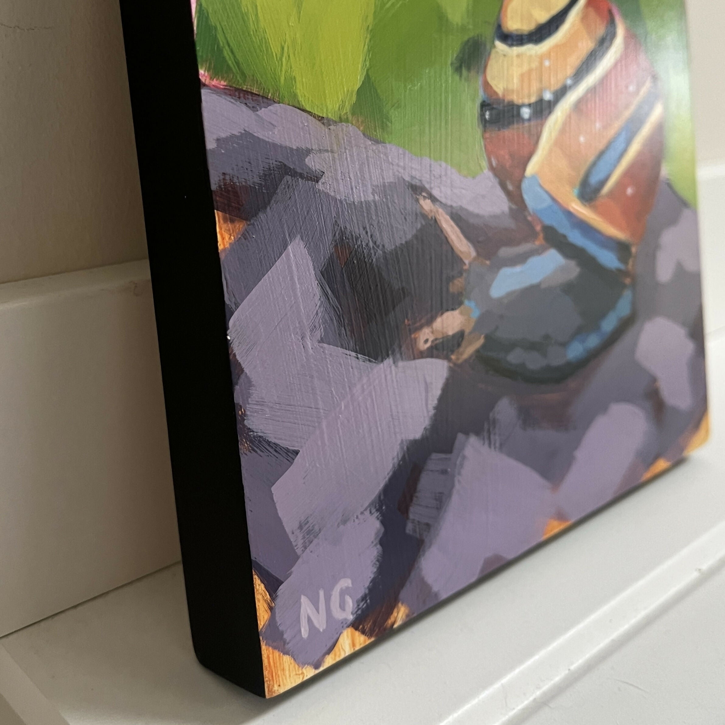 Snail - Original Acrylic Painting