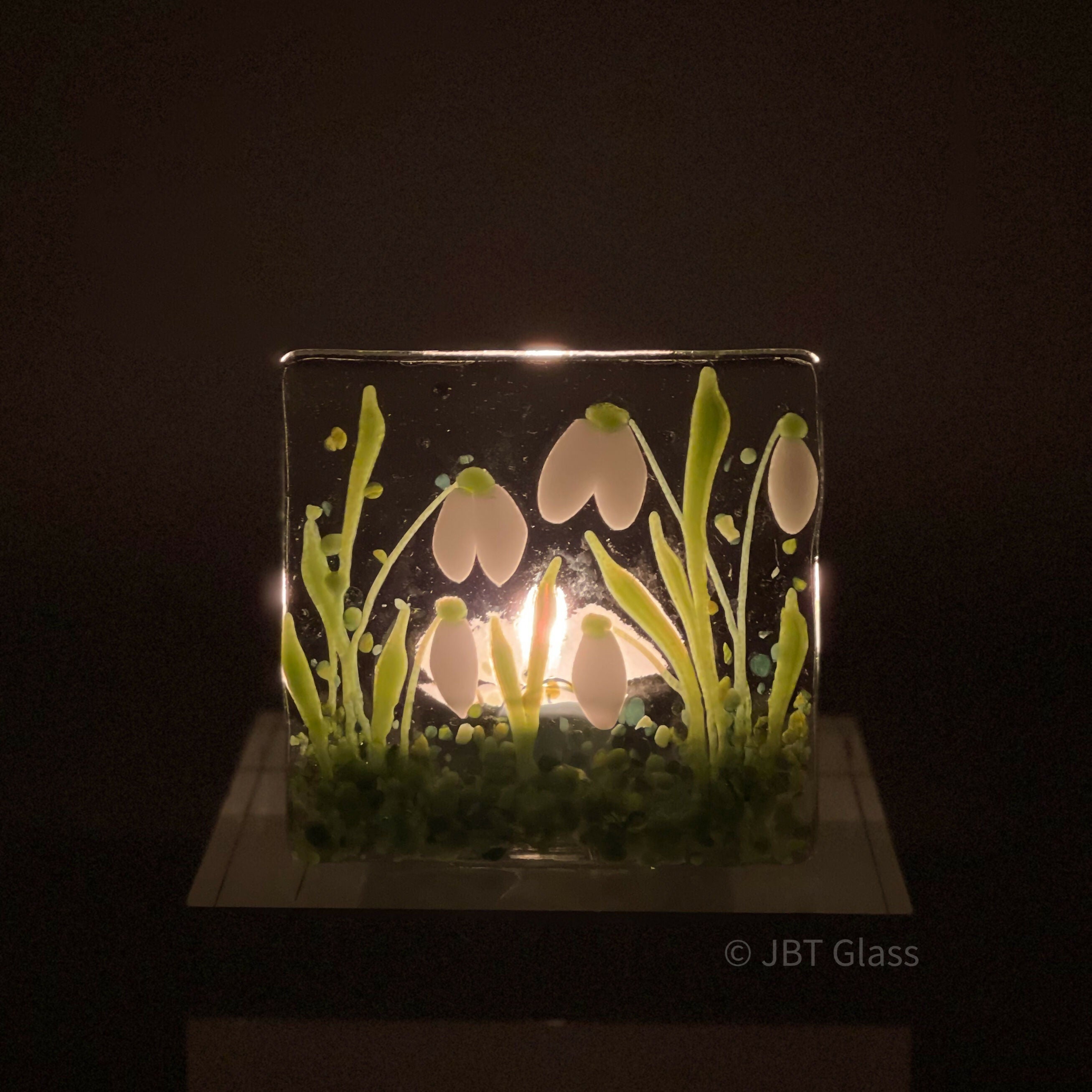 Small Snowdrop Tea Light